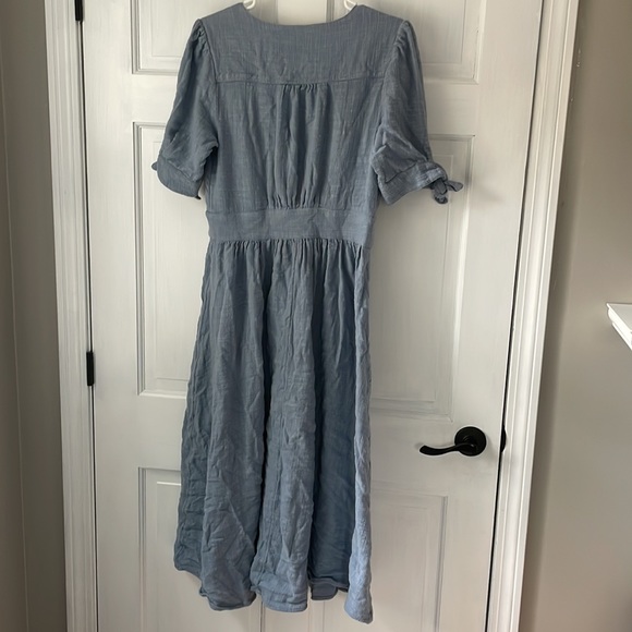 Free People adorable LOVE OF MY LIFE Midi Dress - Picture 9 of 9